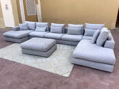 MARINA Home Feather filled Corner U-shape Sofa perfect Condition
