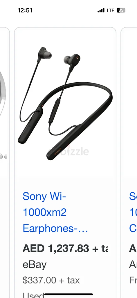 Sony wi-1000xm2 neckband  Superior Sound with Premium Wireless.63166177065857113