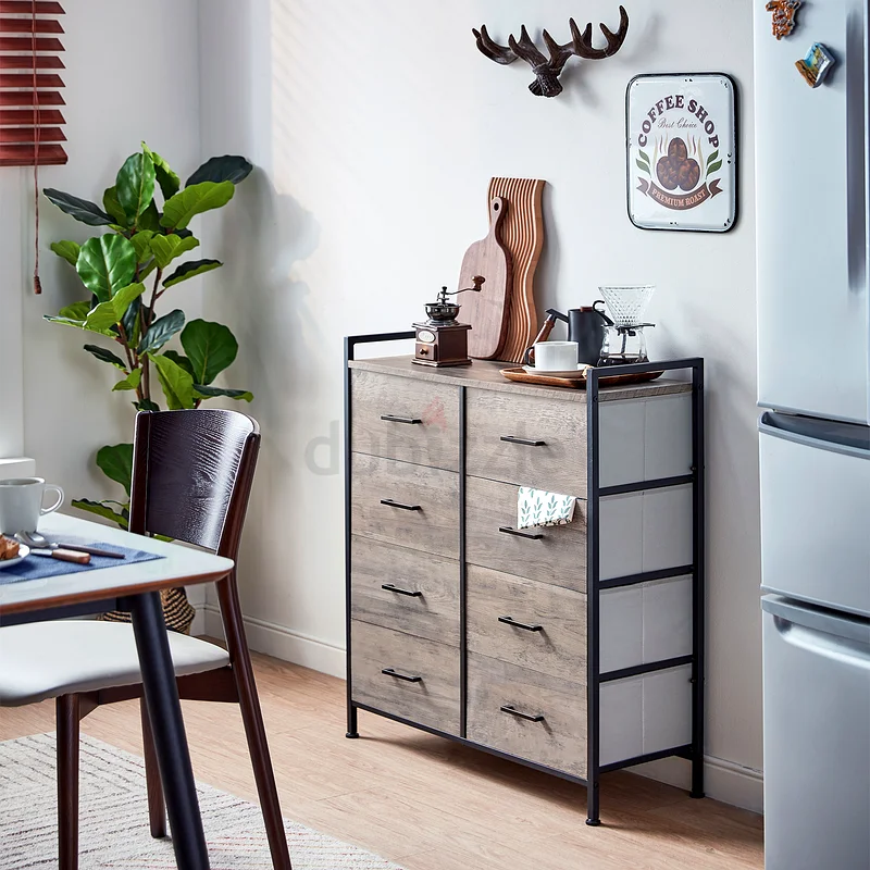 8 drawers Dresser for Living Room and kids Room63189121641091114