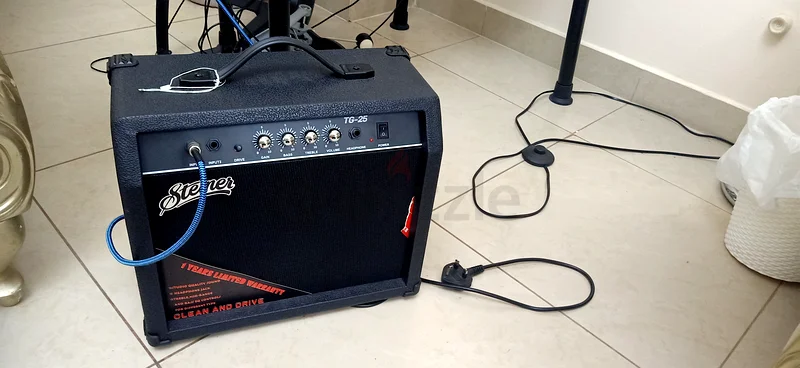 Alesis Electronic Drum Kit + Steiner TG-25 Acoustic Amp.63202193318659112