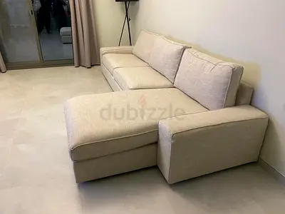 Amazing Condition IKEA Kivik L shape SOFA Beige like a brand new