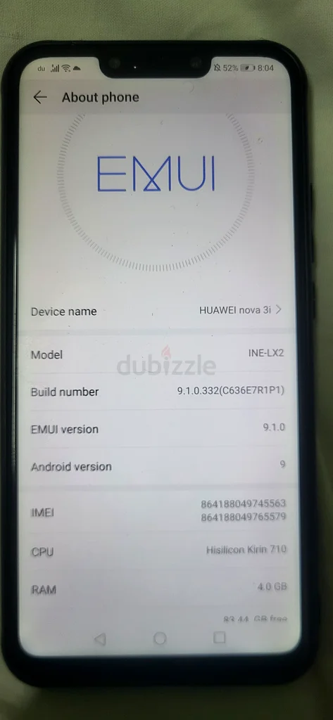 هواوي نوفا 3i63216838949507112
