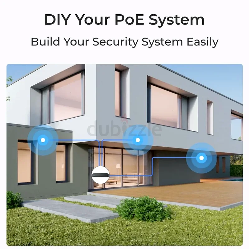 كاميرا مراقبة Reolink 5 ميجابكسل، كاميرا IP عبر شبكة PoE، كشف البشر/المركبات/الحيوانات، تصوير متتابع مع الزمن، رؤية ليلية بالأشعة تحت الحمراء حتى 30 مترًا63262404987265112