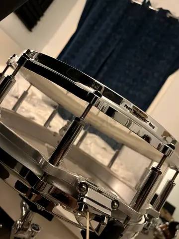 Pearl 14” “Free Floater” Acrylic snare drum pack!