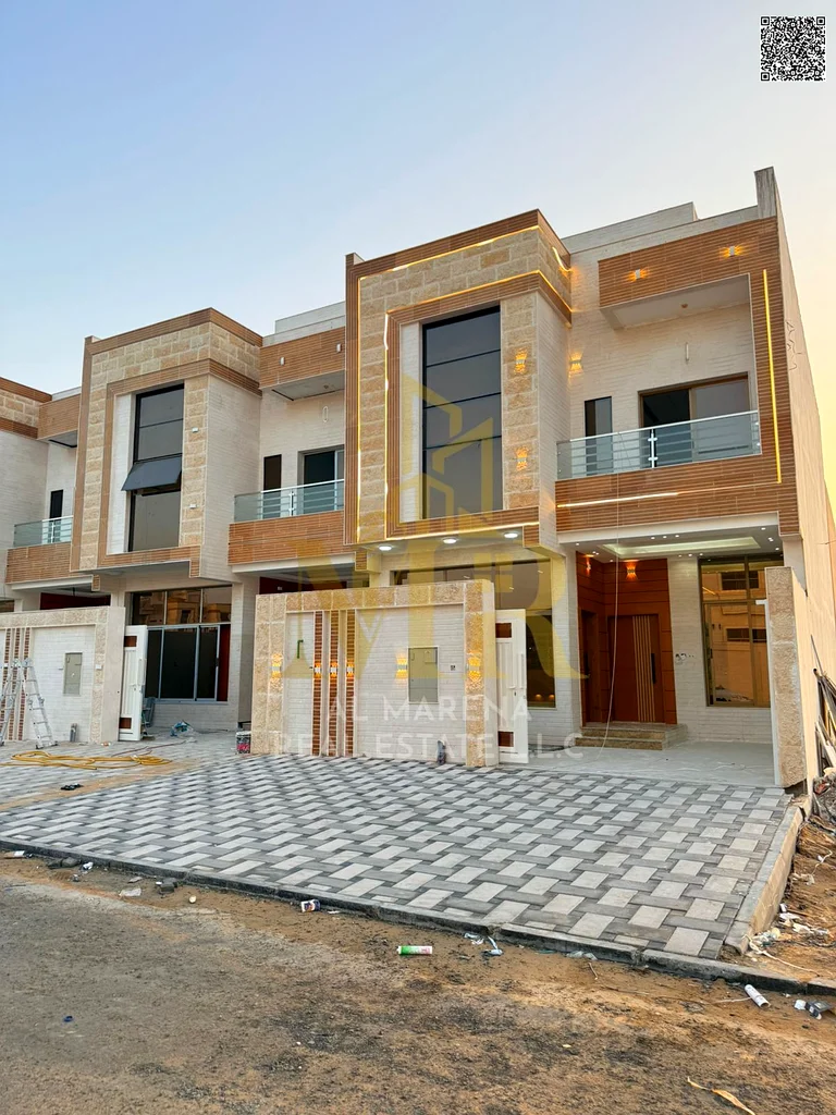 🏡 For sale: Distinctive villa in Al Helio 2 - Ajman | Area: 1800 sq ft | 5 bedrooms | Two floors and a roof | Price: AED 1,300,000, including registr63909770345858113