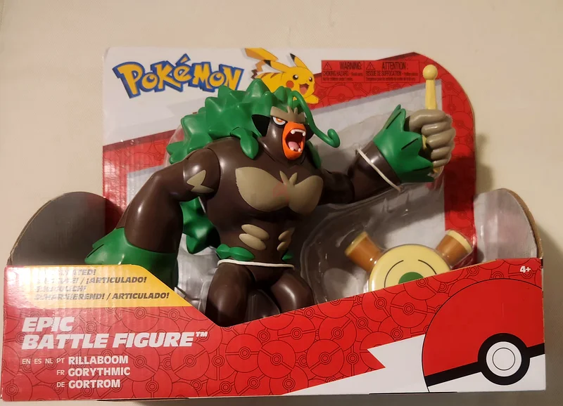 Epic Battle Figure: Rillaboom - Pokémon Collectors Must-Have!632283156277791115