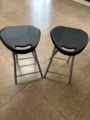 Two chairs (Foldable Lightweight Metal Chair for Outdoor/Indoor)