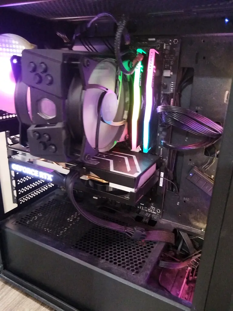 Strong gaming pc for seel with 3 month used new mother bord and cpu ryzen