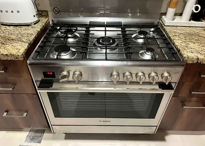 Bosch Series8 Top Gas Electric Oven 90x60cm