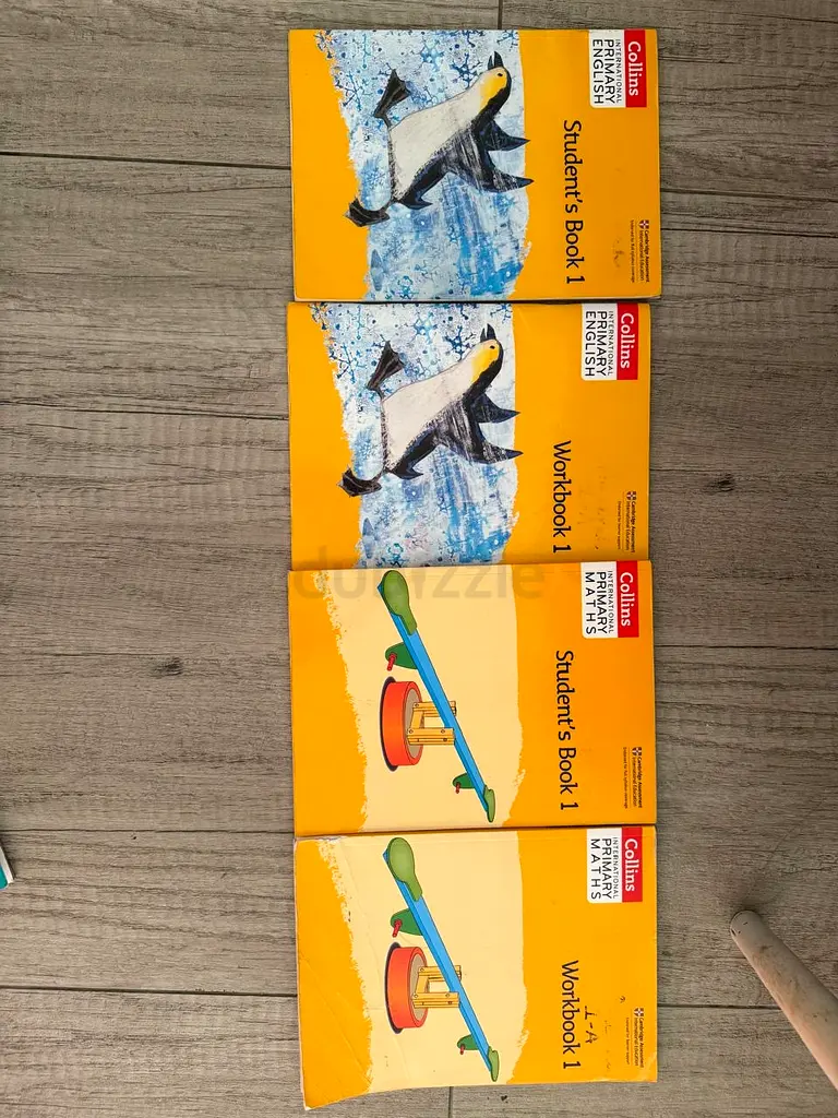 English AND MATHS  Workbooks and Students Books !!