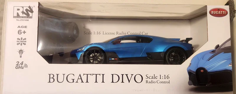 Exciting Bugatti Divo RC Car - Scale 1:16!632283156398101110