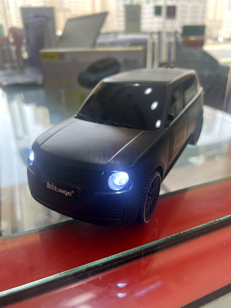 Sleek Black Miniature Car Model , bluetooth speaker- Perfect Collectible!63263520317441113