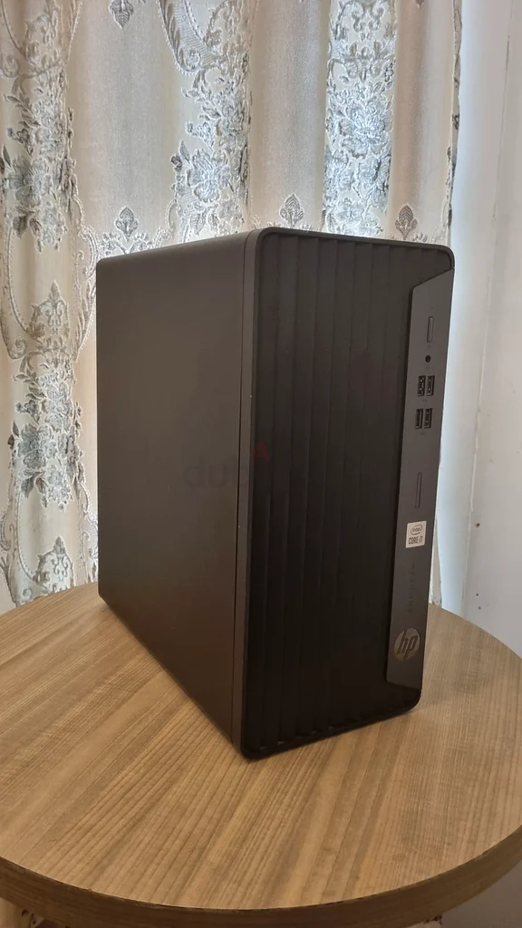 حاسوب HP ProDesk 400 G7 - معالج i7 10700، ذاكرة وصول عشوائي 32 جيجابايت، وسعة تخزين 1 تيرابايت من نوع SSD - بحالة ممتازة. السعر قابل للتفاوض بشكل معقول.63256078877699112