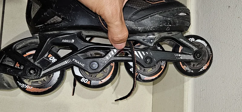 Complete Inline Skating Set with Protective Gear! ABCE3 / Excellent for kid 6 to 9Y63245713622787114