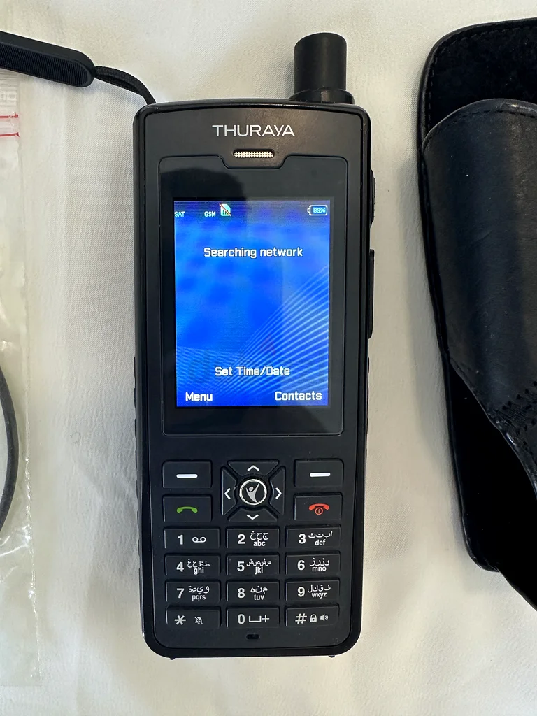 Thuraya XT-PRO Dual SIM Satellite Phone - Excellent Condition!63180838669441112