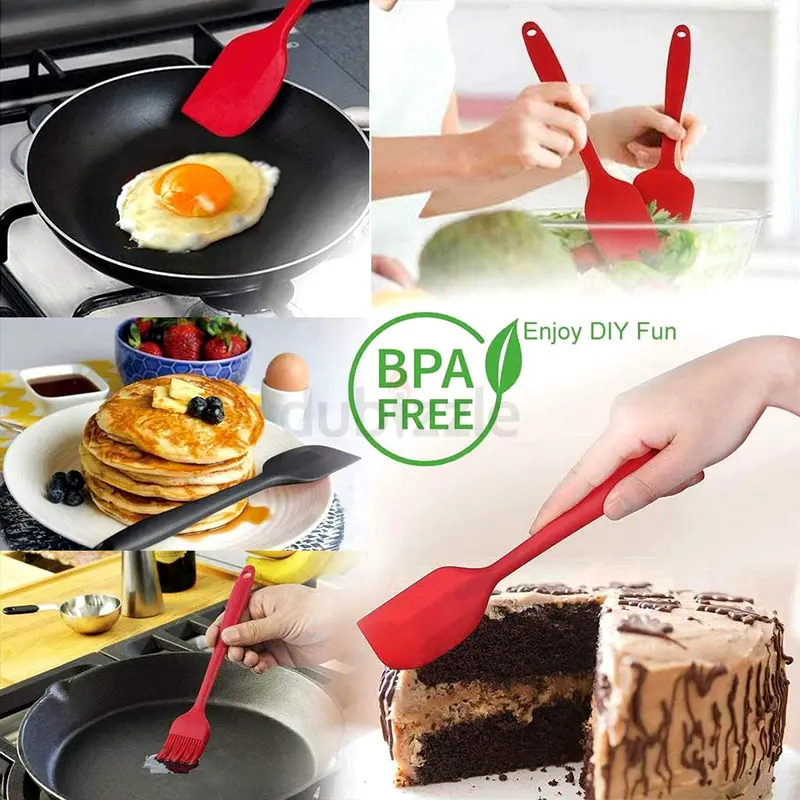 7pcs Silicon Spatula set63216356402306116