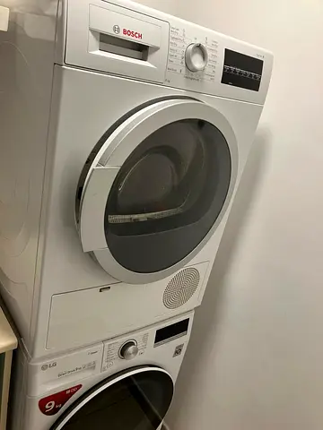LG 9KG washer Bosch 8KG Dryer