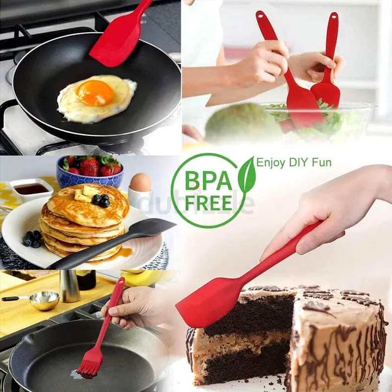 7pcs Silicon Spatula set63216356402306115