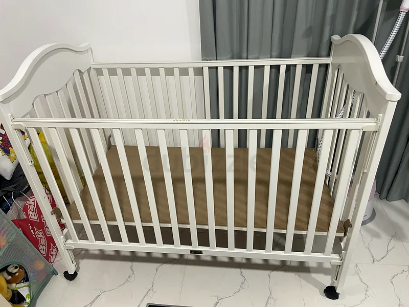 Elegant White Wooden Crib for Your Little One63208855997186113