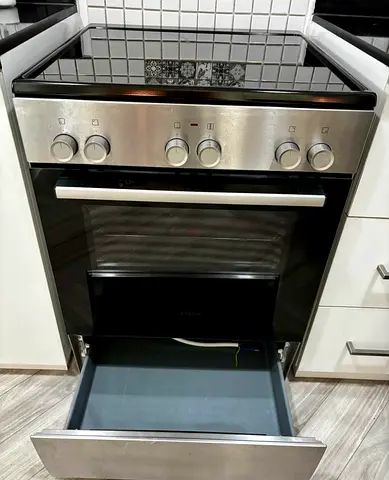 Bosch Freestanding Electric Cooker Stove Stainless Steel 60x60cm