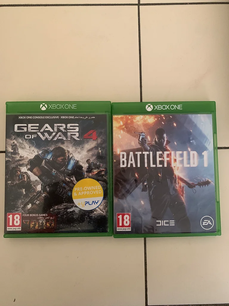 Xbox one with 2 free games (negotiable)63173868706051111