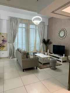 Elegant Furnished 1BR | Partial Burj Khalifa View | Vacant