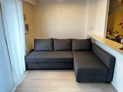 IKEA L-Shaped Sofa Bed