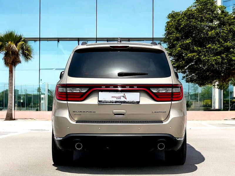 AED 1,620 PM | DODGE DURANGO LIMITED 5.7L HEMI V8 | GCC | MINT CONDITION | GOOD CABIN SPACE63224788149121113