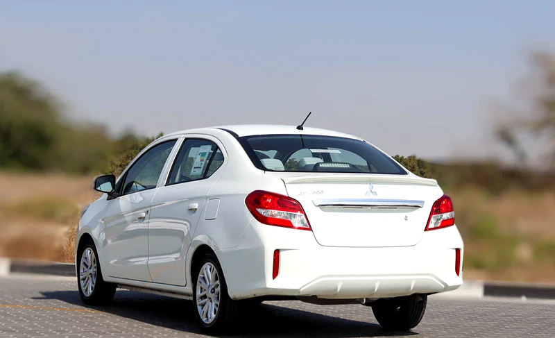 Mitsubishi Attrage 2022 1.2L GCC, accident-free, in excellent condition 376 p.m63224311189890112