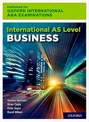 International AS Level Business Textbook AQA -Oxford International