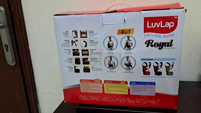 LuvLap 4-in-1 Baby Carrier - Royal Edition63204857127427114