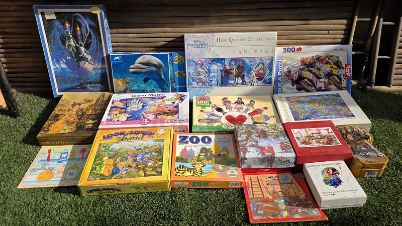 Assorted Puzzles Collection - Fun for All Ages!63207889450754113