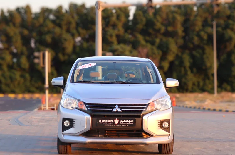Mitsubishi Attrage 2022 1.2L GCC, accident-free, in excellent condition 376 p.m63224311182083111