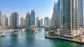 Breathtaking Marina 2BR in Iconic Cayan Tower