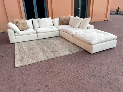 Top Quality The Loom collection Feather filled 5____Pieces Sofa Sets perfect Condition