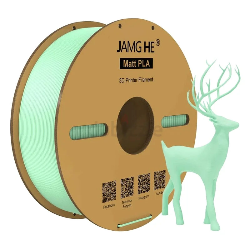 Jamg He Matt PLA 3D Printer Filament 1.75 1kg63259190343811111