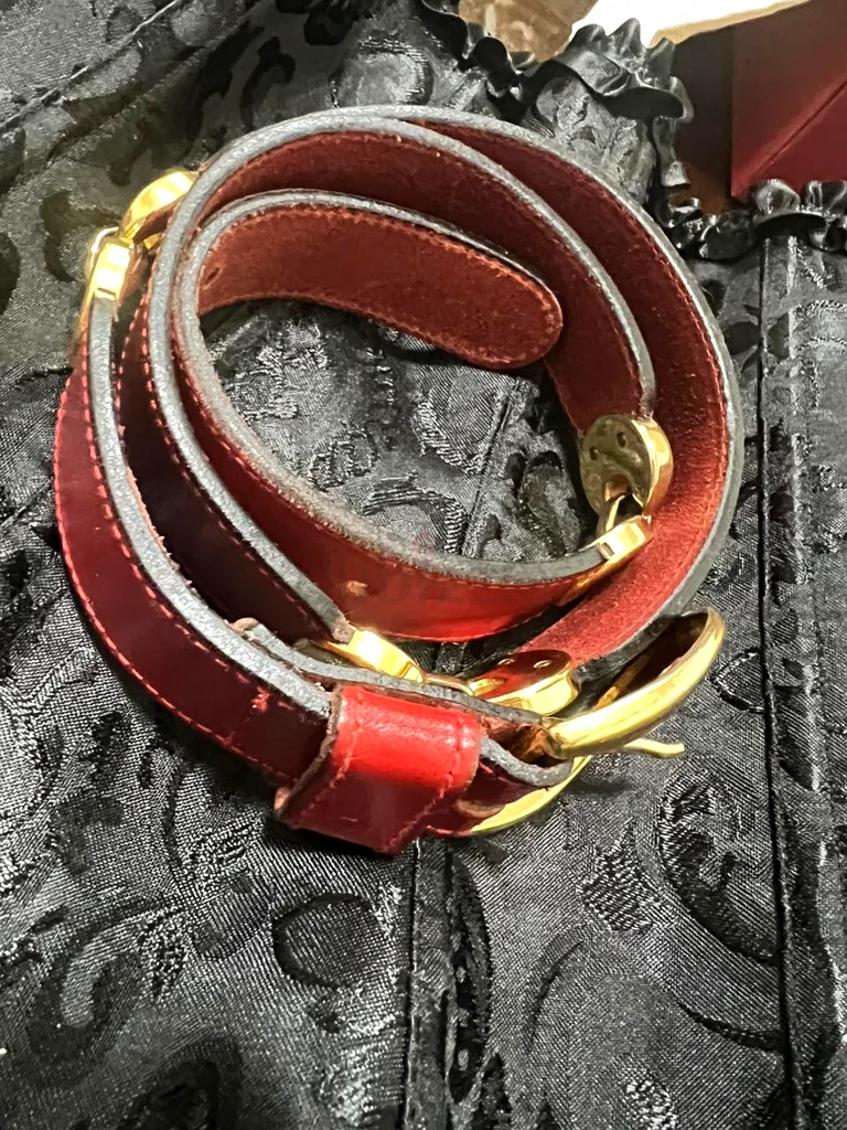 Red Italian belt63240130773889110