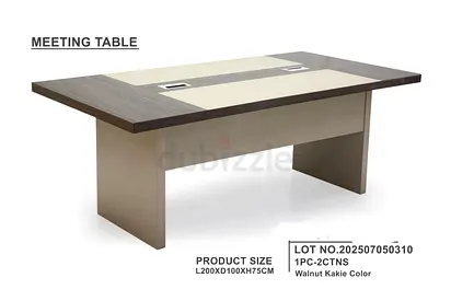 Office meeting table 200x100cm