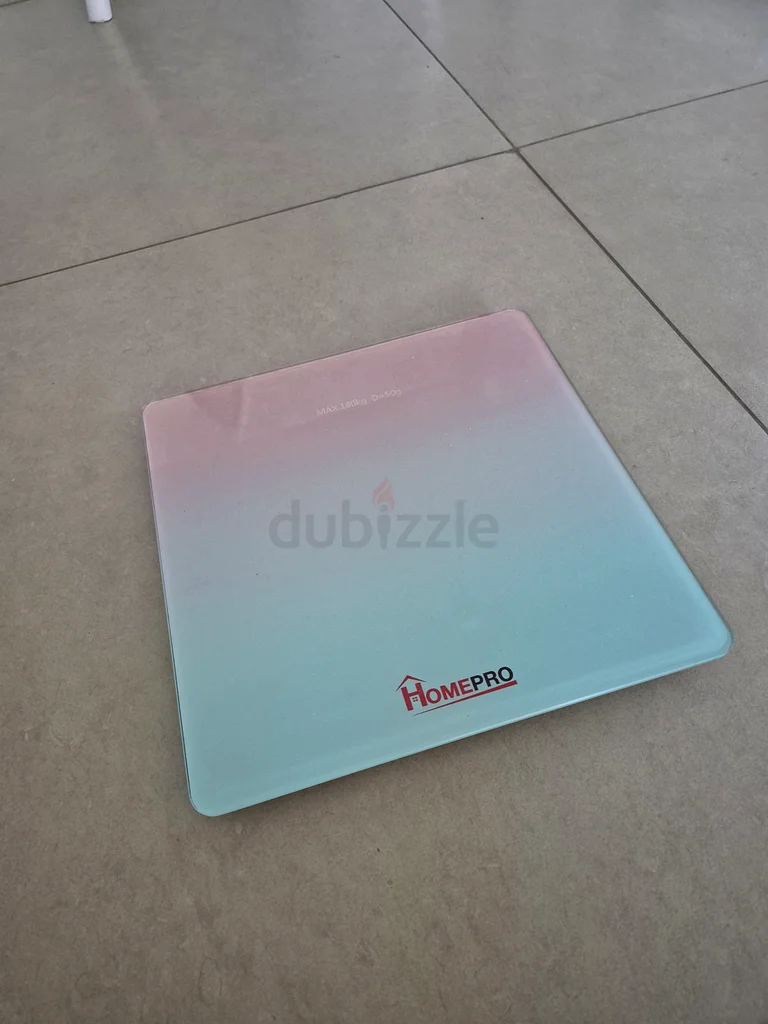 Home Pro Digital Bathroom Scale 26x26cm Pink63170411323651110