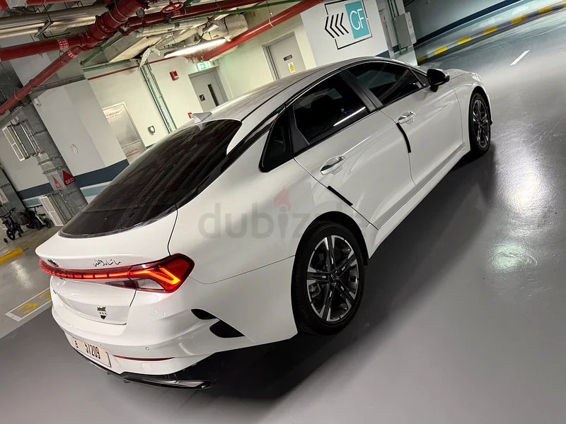 Kia K5 2.0L White 2020 – Korean Full Option Digital Cluster + Blind Spot Cam63171297468289113