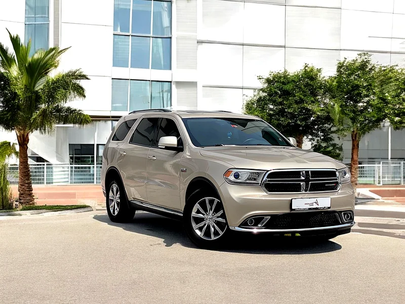 AED 1,620 PM | DODGE DURANGO LIMITED 5.7L HEMI V8 | GCC | MINT CONDITION | GOOD CABIN SPACE63224788149121112