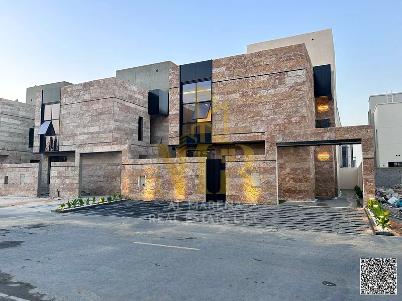 🏡 Luxurious villa for sale in Al Bahia - Ajman 6 master bedrooms | Modern design | Strategic location | Registration fees included63883087670786111