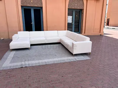 Top Quality Marina Home Corner U-shape Sofa beige perfect Condition