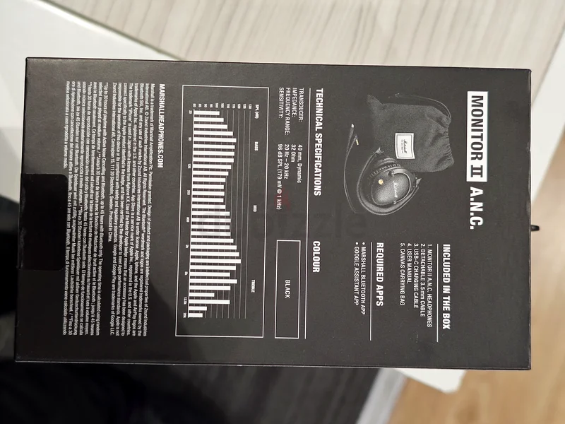 Marshall Monitor II Noise Cancelling Headphones63165713217539113