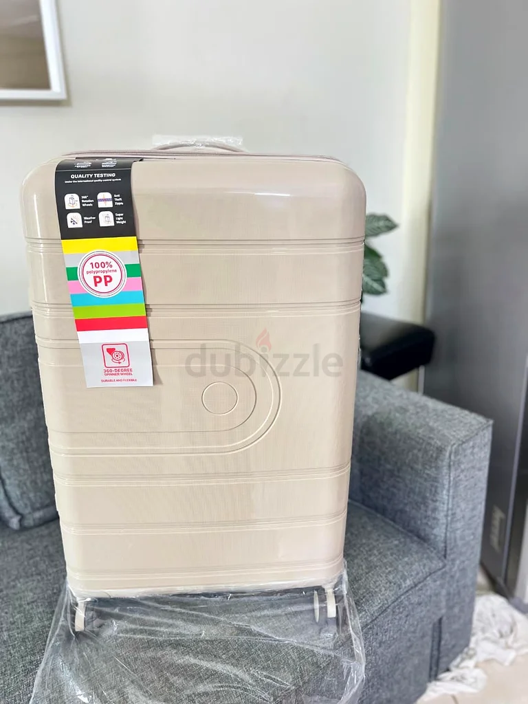 حقائب سفر أنيقة من مادة صلبة بلون بيج للمسافرين المتحمسين!632331278405151123