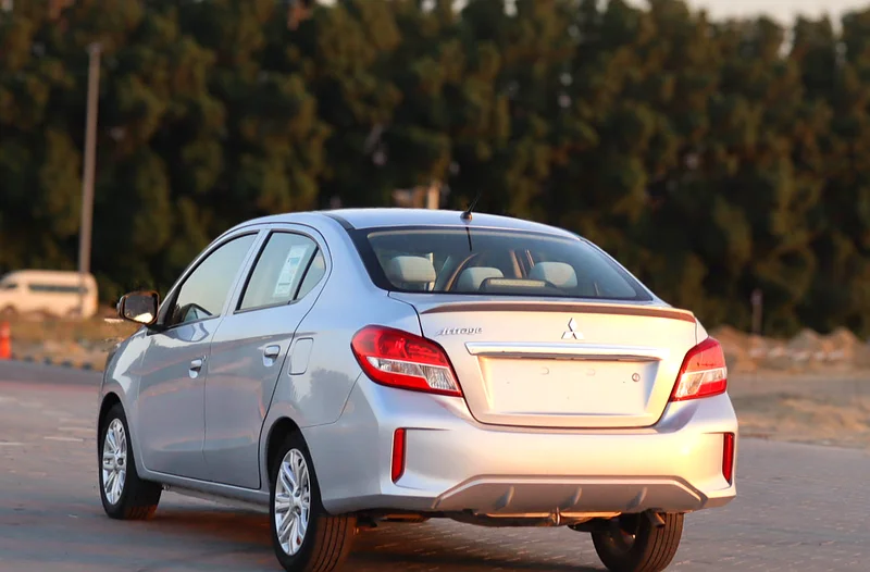 Mitsubishi Attrage 2022 1.2L GCC, accident-free, in excellent condition 376 p.m63224311182083112