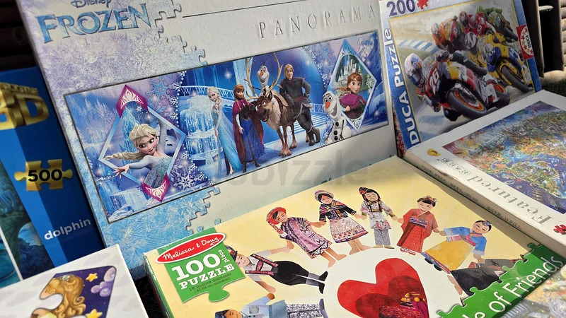 Assorted Puzzles Collection - Fun for All Ages!63207889450754111
