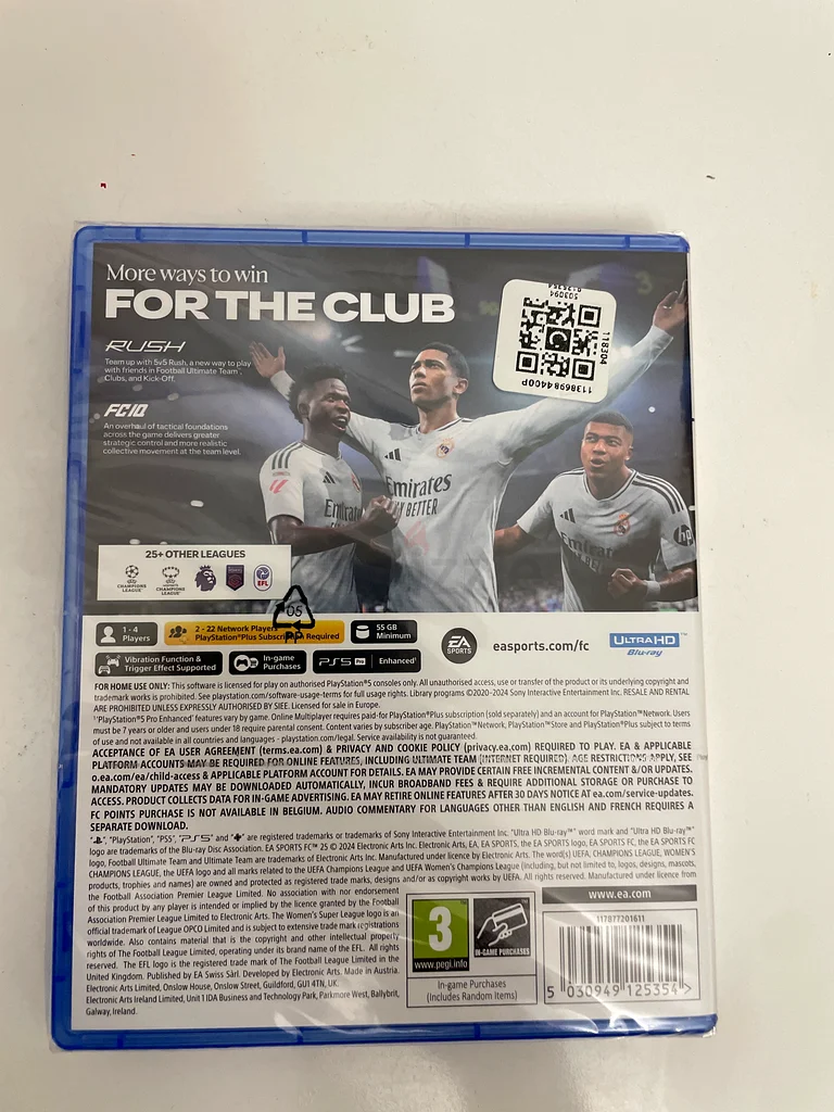 FC 25 PlayStation 5 New63199627937153111