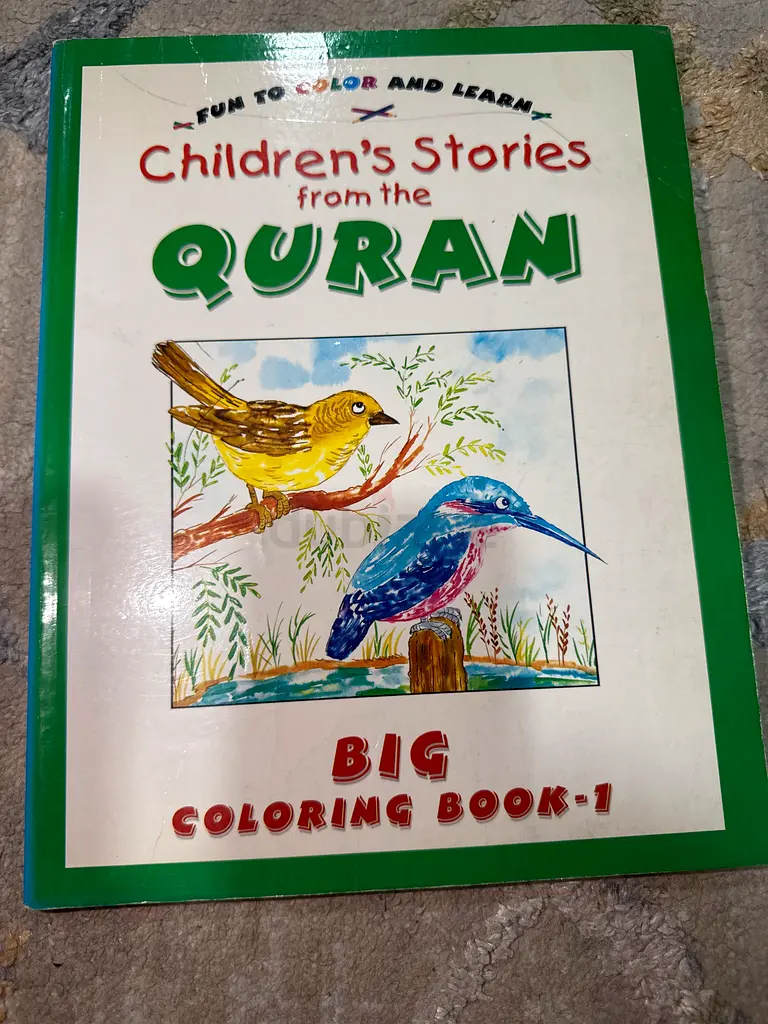 Big Coloring Book - Childrens Stories from the Quran