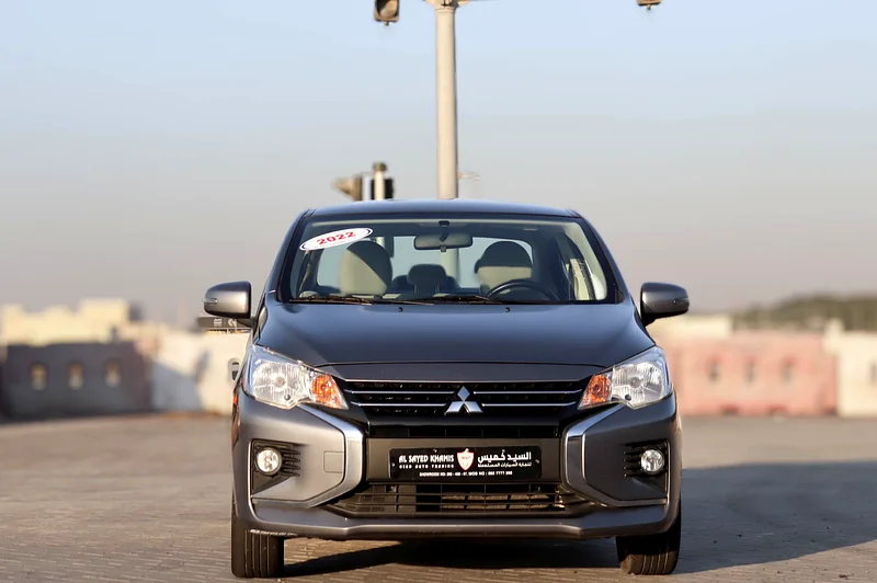 Mitsubishi Attrage 2022 1.2L GCC, accident-free, in excellent condition 376 p.m63224311414913111